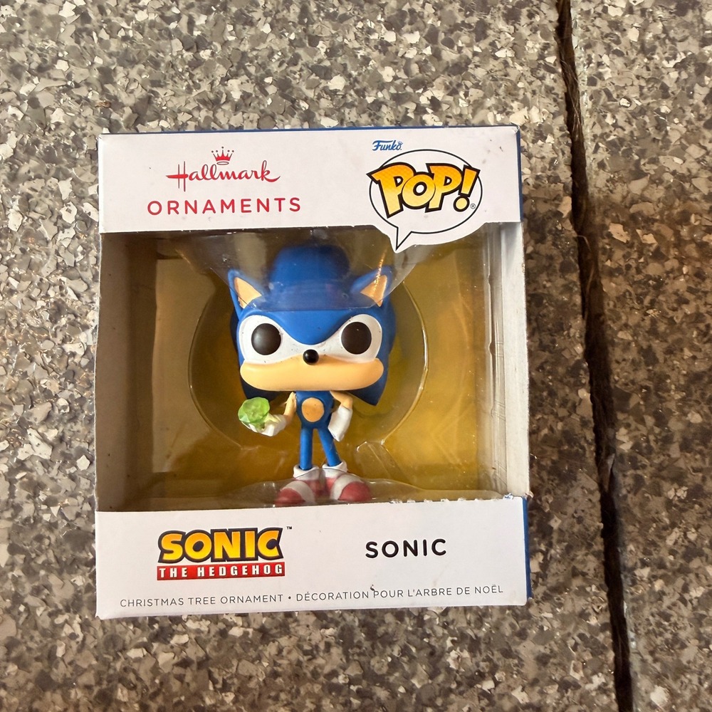Hallmark Funko POP Sonic the Hedgehog Christmas Ornament SEGA 2024 NIB